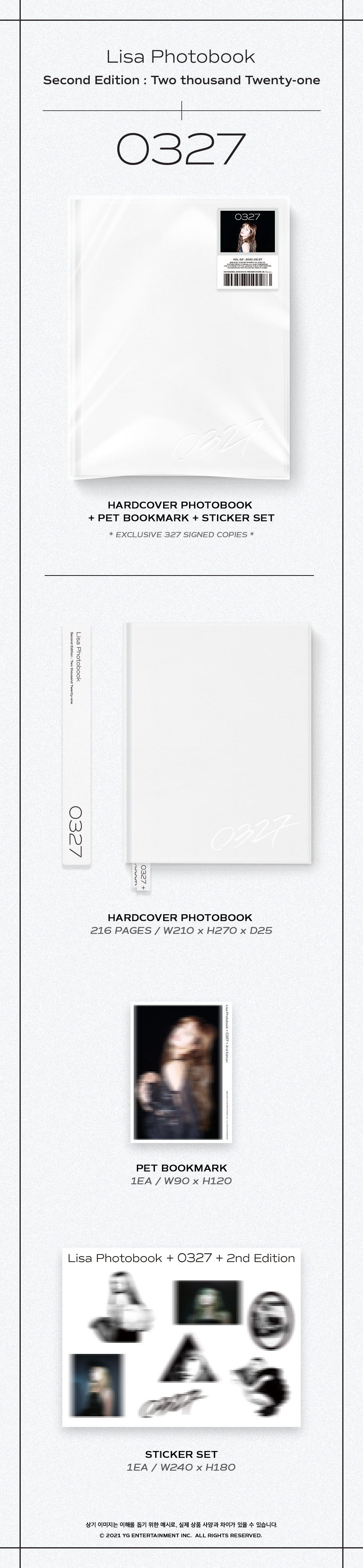 BLACKPINK : LISA - LISA PHOTOBOOK [0327] VOL.2 -SECOND EDITION-